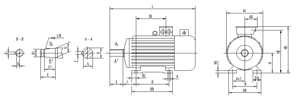 YZP電動(dòng)機(jī)